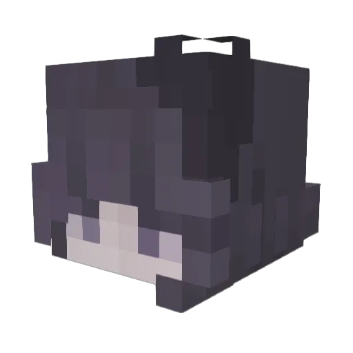 sarathyst Minecraft avatar head, 3D render