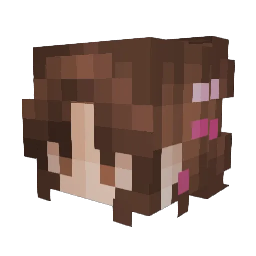 sardonyxz Minecraft avatar head, 3D render