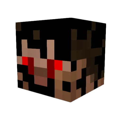 sardosen Minecraft avatar head, 3D render