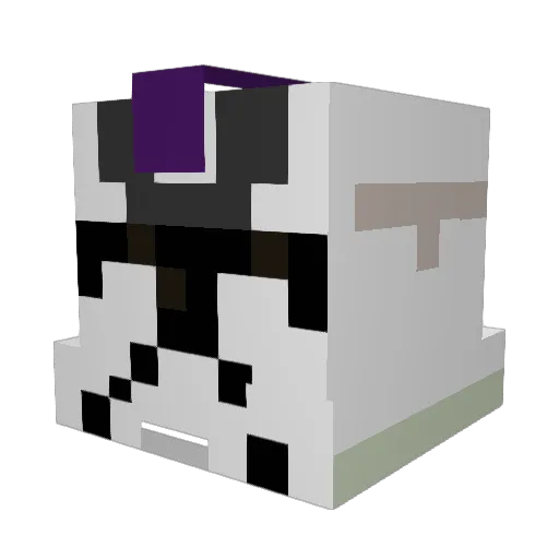 sargeant427 Minecraft avatar head, 3D render