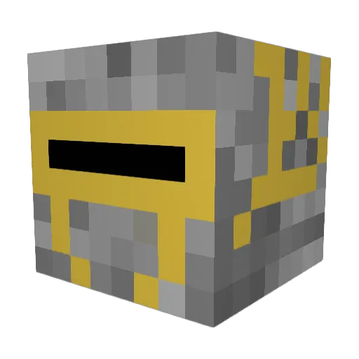 sargentXmcnasty Minecraft avatar head, 3D render