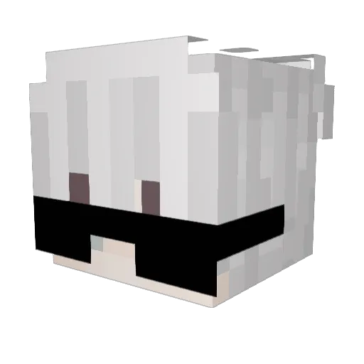 sarqy94 Minecraft avatar head, 3D render