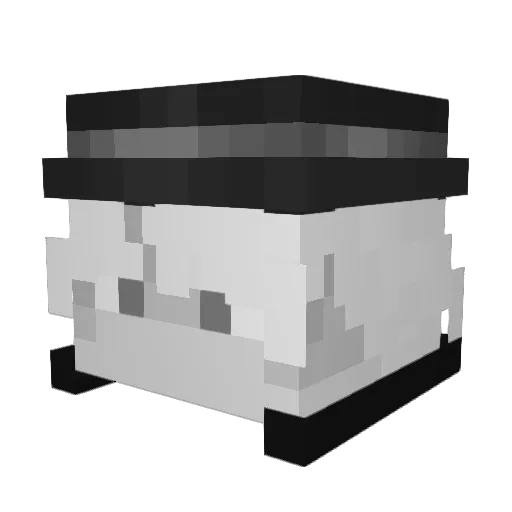 sarth1el Minecraft avatar head, 3D render