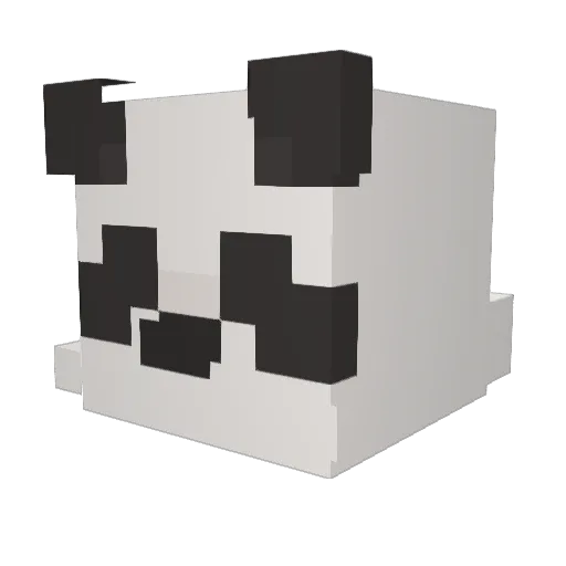 sarxhalt Minecraft avatar head, 3D render