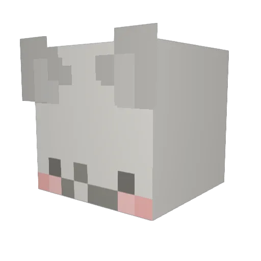 saryumsd Minecraft avatar head, 3D render