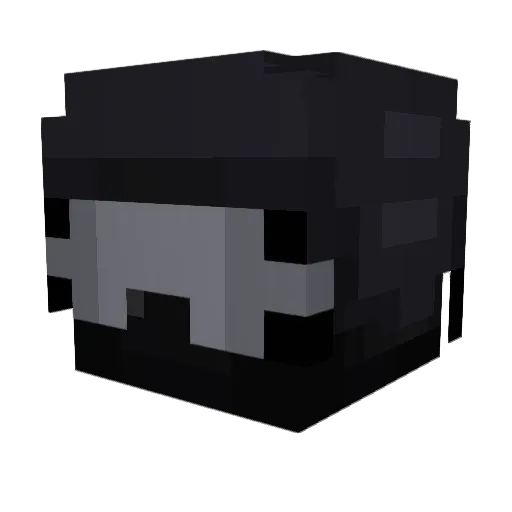 sarzoo_ Minecraft avatar head, 3D render