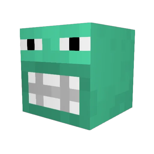 sas0chka Minecraft avatar head, 3D render