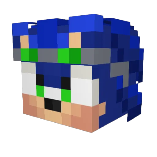 sasa1658 Minecraft avatar head, 3D render