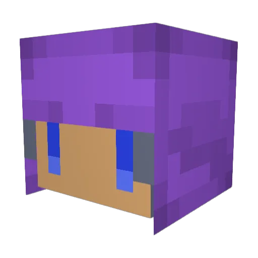 sasami_cr Minecraft avatar head, 3D render