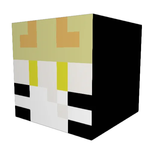 saschaa93 Minecraft avatar head, 3D render