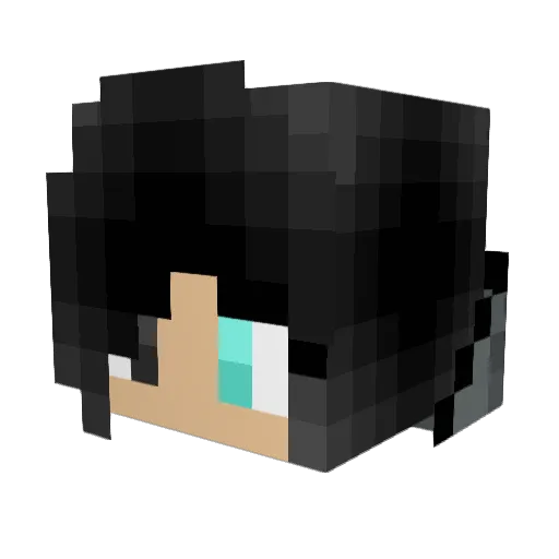 sasha16059 Minecraft avatar head, 3D render