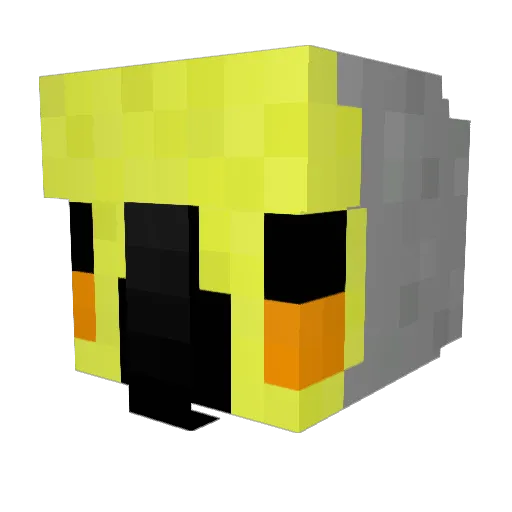 sasikjjj Minecraft avatar head, 3D render