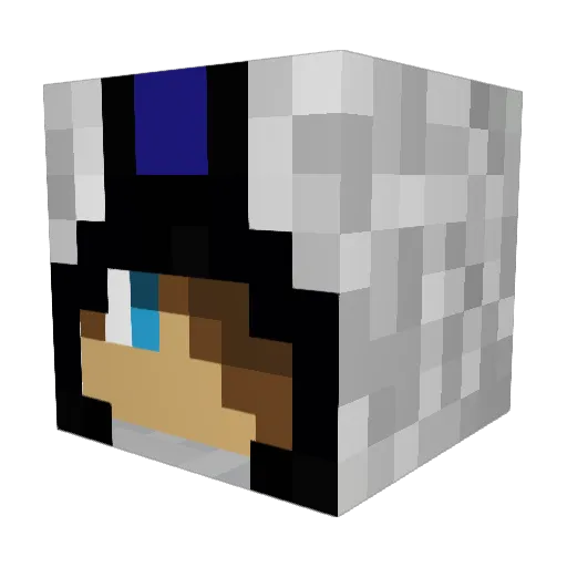 sasquatch259 Minecraft avatar head, 3D render