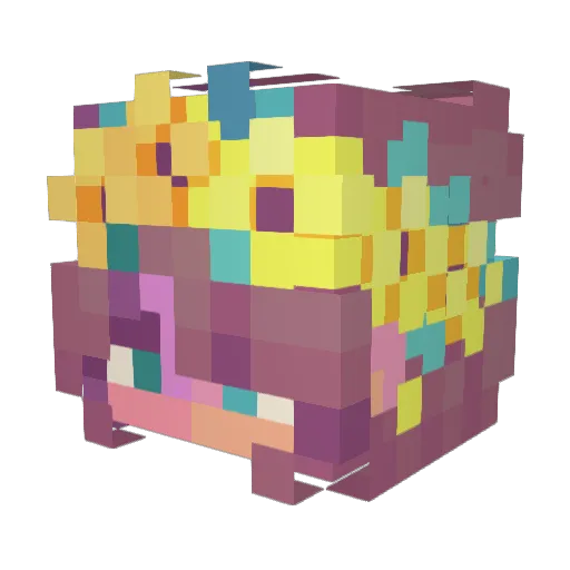 sassy756 Minecraft avatar head, 3D render