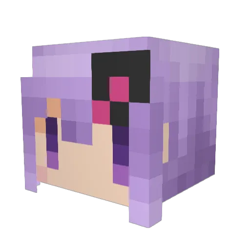 sasu12323 Minecraft avatar head, 3D render