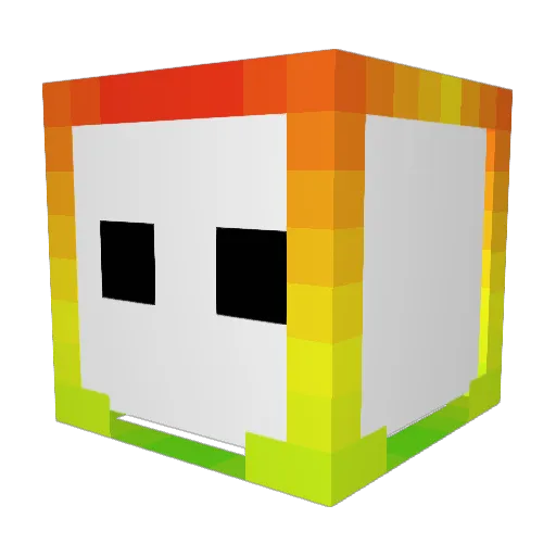 sasuke1726 Minecraft avatar head, 3D render