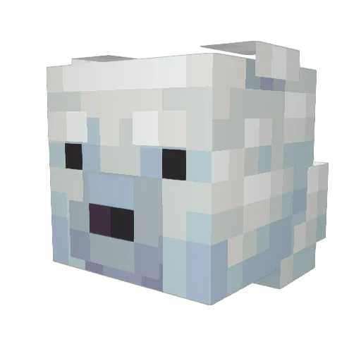 satah666 Minecraft avatar head, 3D render