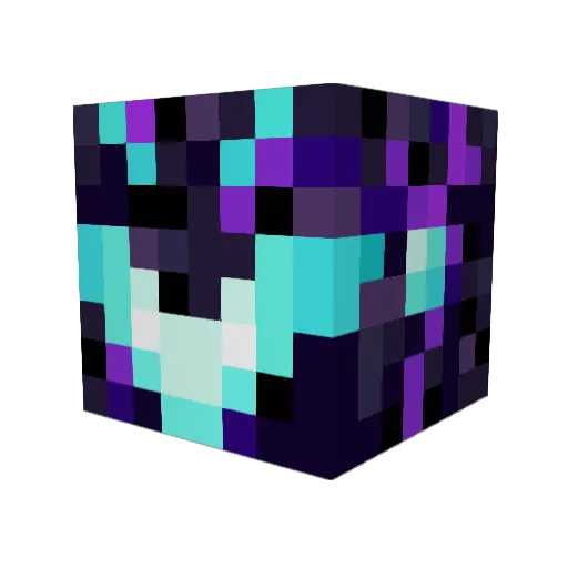 satex2511 Minecraft avatar head, 3D render
