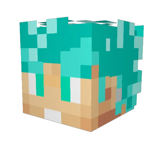 sathursanslk Minecraft avatar head, 3D render