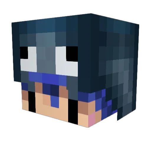 satoc1006 Minecraft avatar head, 3D render