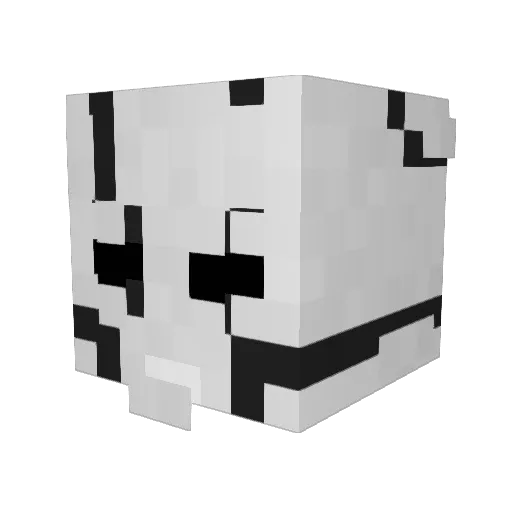 satoru2010 Minecraft avatar head, 3D render