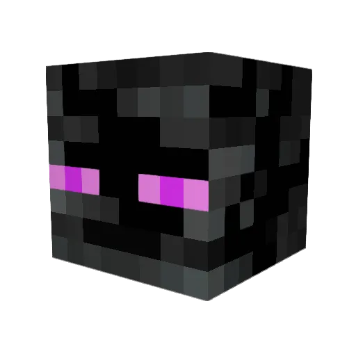satosaku Minecraft avatar head, 3D render