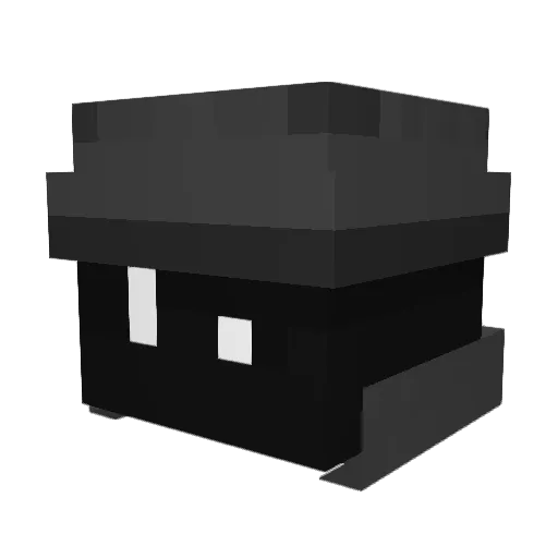 satsapatovsky Minecraft avatar head, 3D render