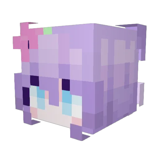 saturnalorbit Minecraft avatar head, 3D render