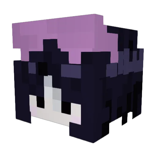 saturnnil Minecraft avatar head, 3D render