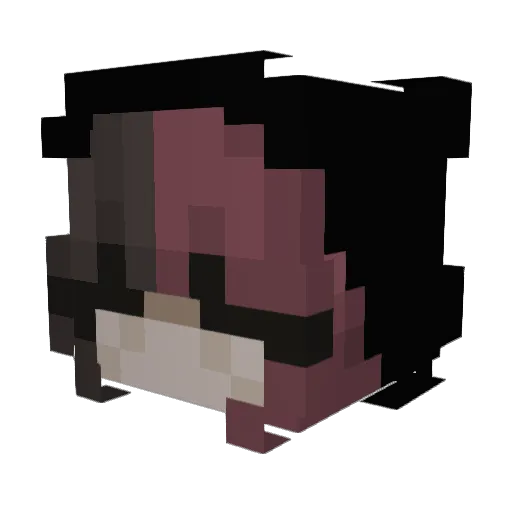 saturnus_ Minecraft avatar head, 3D render