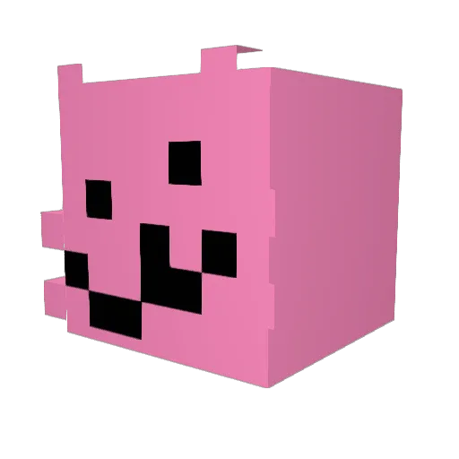 satxnico Minecraft avatar head, 3D render