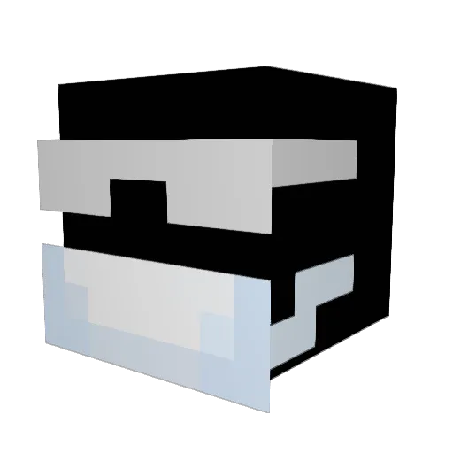 satyawan Minecraft avatar head, 3D render