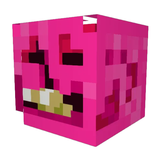 satyr8134 Minecraft avatar head, 3D render