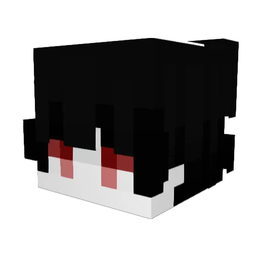 saubstaugerin Minecraft avatar head, 3D render