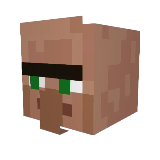 saucerful1 Minecraft avatar head, 3D render