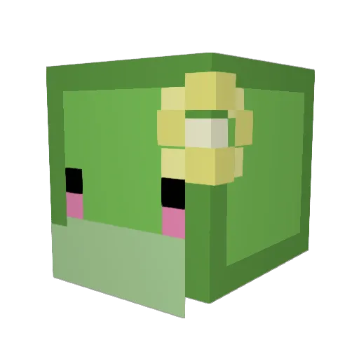 saucie6969 Minecraft avatar head, 3D render