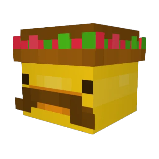 saudisafari Minecraft avatar head, 3D render
