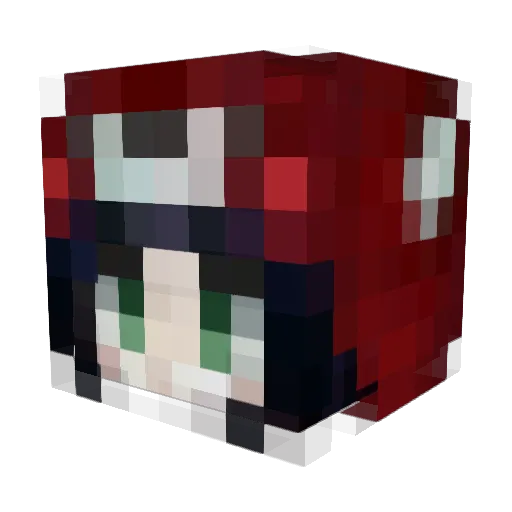 saulalts14 Minecraft avatar head, 3D render