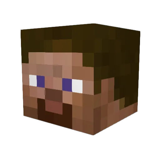 savagandrew Minecraft avatar head, 3D render