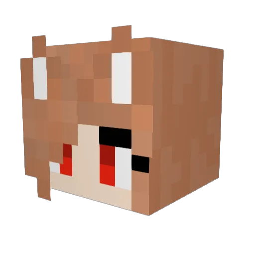 savage1997 Minecraft avatar head, 3D render