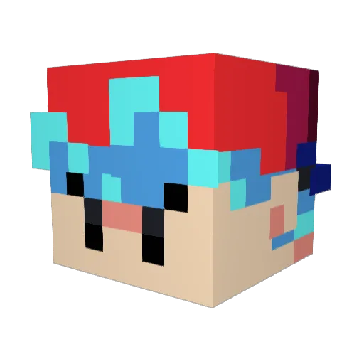 savage_cat145 Minecraft avatar head, 3D render
