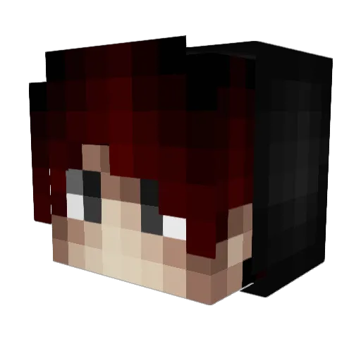 savagebl00d Minecraft avatar head, 3D render