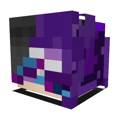 savagecake321 Minecraft avatar head, 3D render