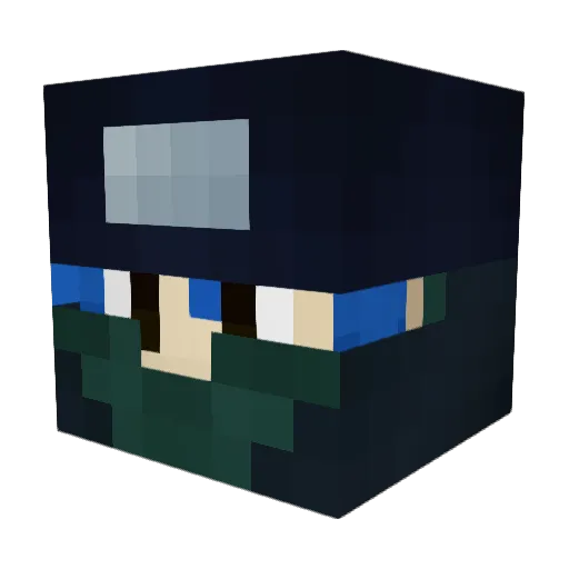 savagejordan808 Minecraft avatar head, 3D render