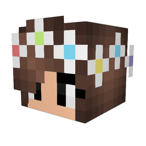 savagek8 Minecraft avatar head, 3D render