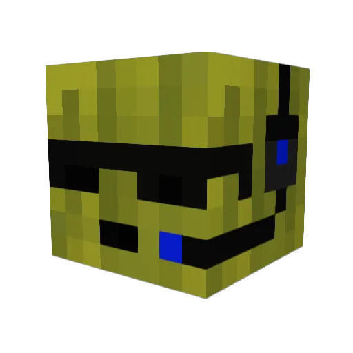 savagekilla Minecraft avatar head, 3D render