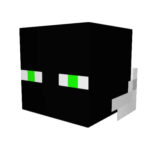 savagemcmuffin Minecraft avatar head, 3D render