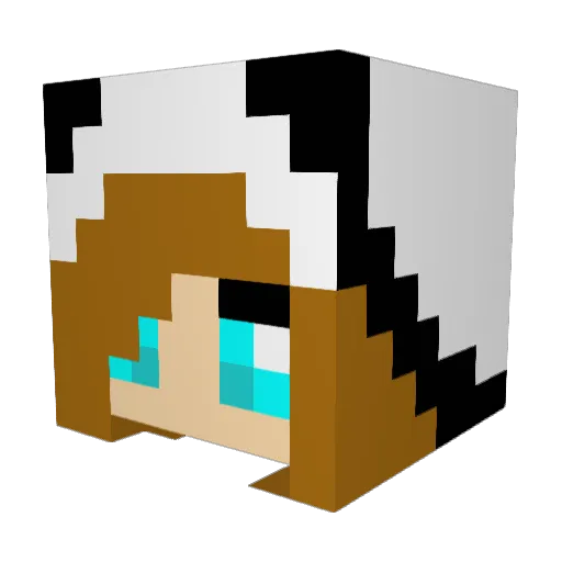 savagepanda27 Minecraft avatar head, 3D render