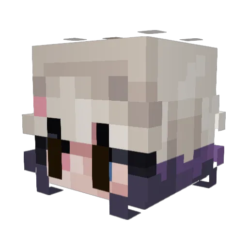 savannah7038 Minecraft avatar head, 3D render