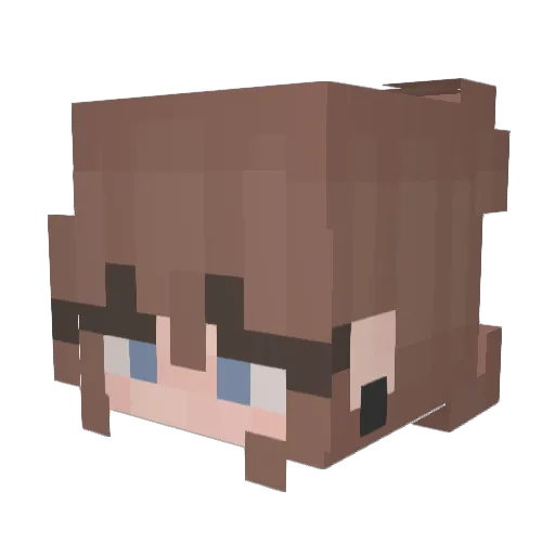savannahfh Minecraft avatar head, 3D render